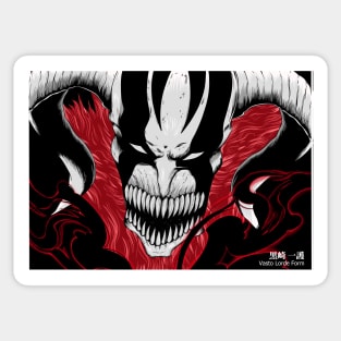 Ichigo mode vasto lorde form Sticker